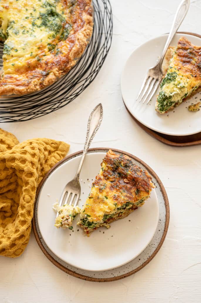 How to Freeze Quiche - Thriving Home