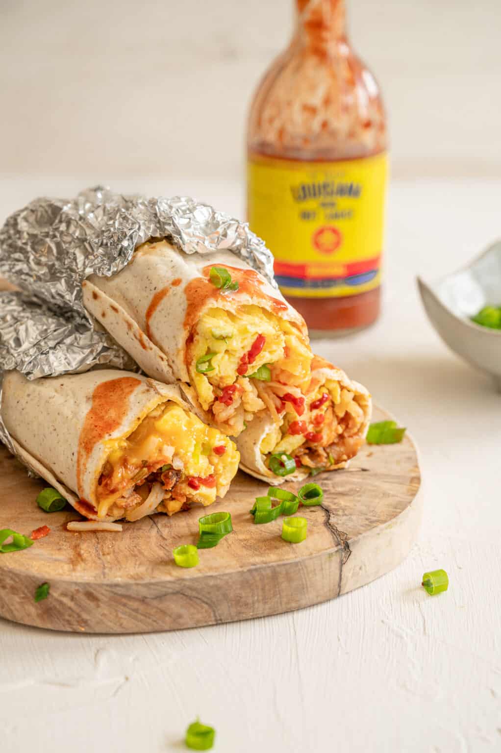 Freezer Breakfast Burritos