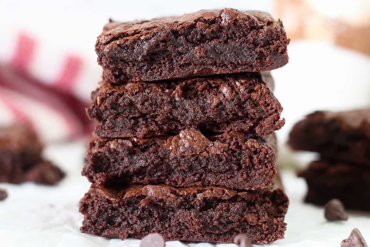 Double Chocolate Brownies - Thriving Home