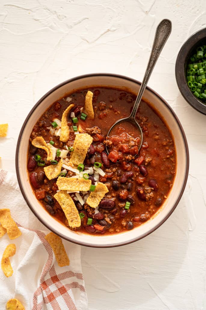 30-Minute Stovetop Chili - Thriving Home