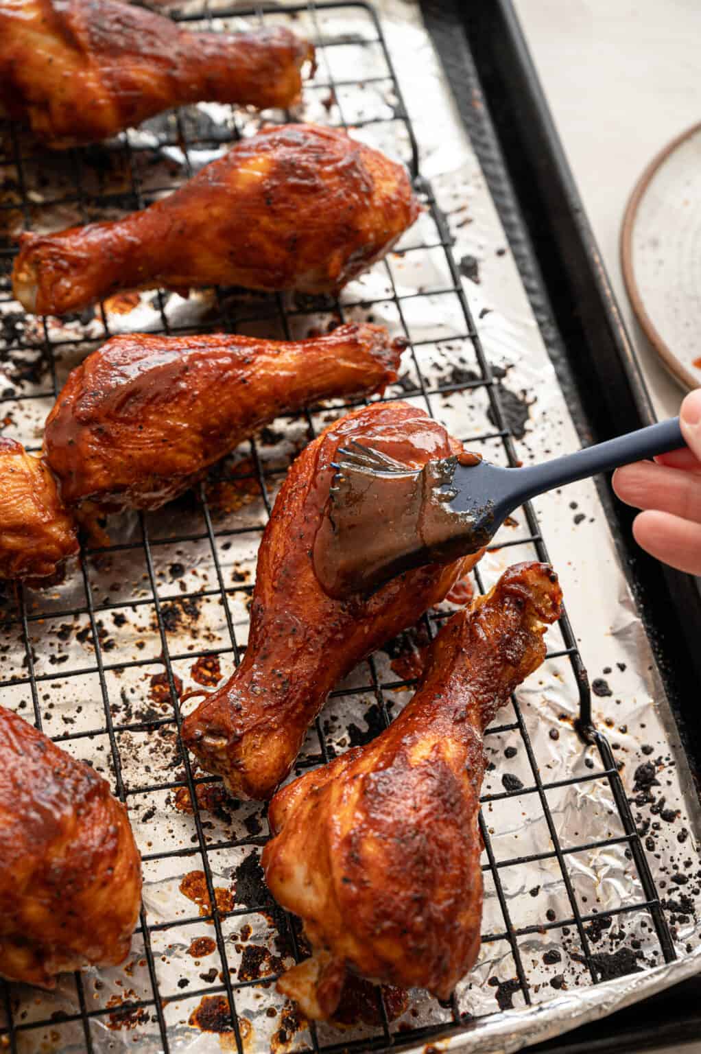 BBQ Instant Pot Chicken Drumsticks - Thriving Home