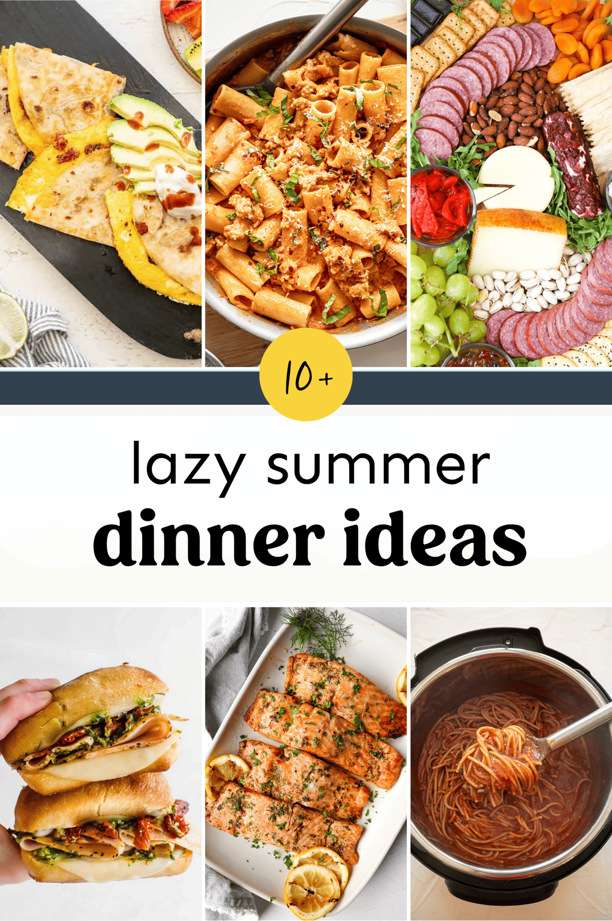 dinner ideas that are easy.