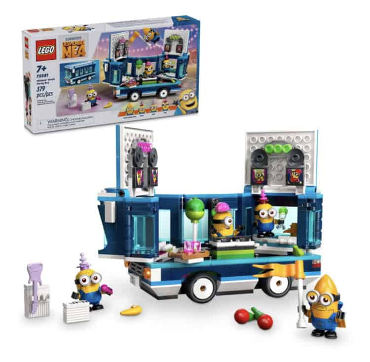 Lego set for minion party bus.