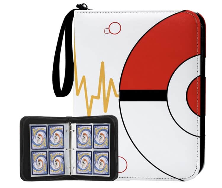 Pokemon card binder.