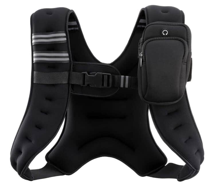 Weighted vest.