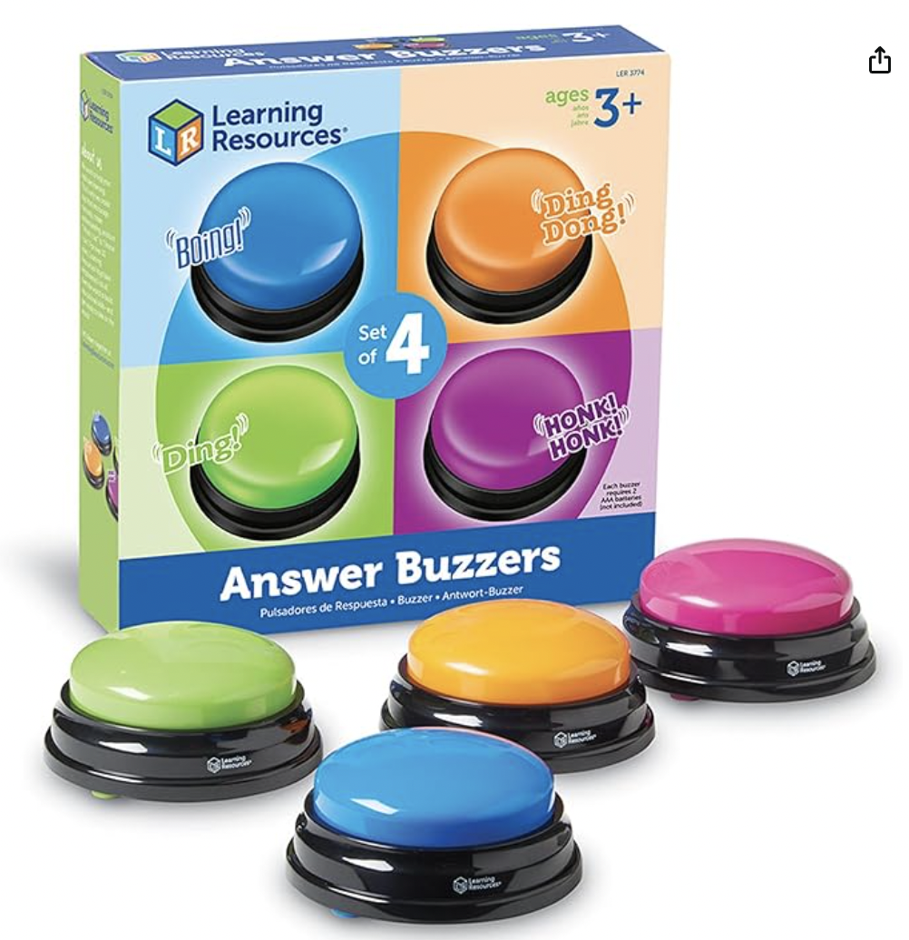 Answer buzzers.
