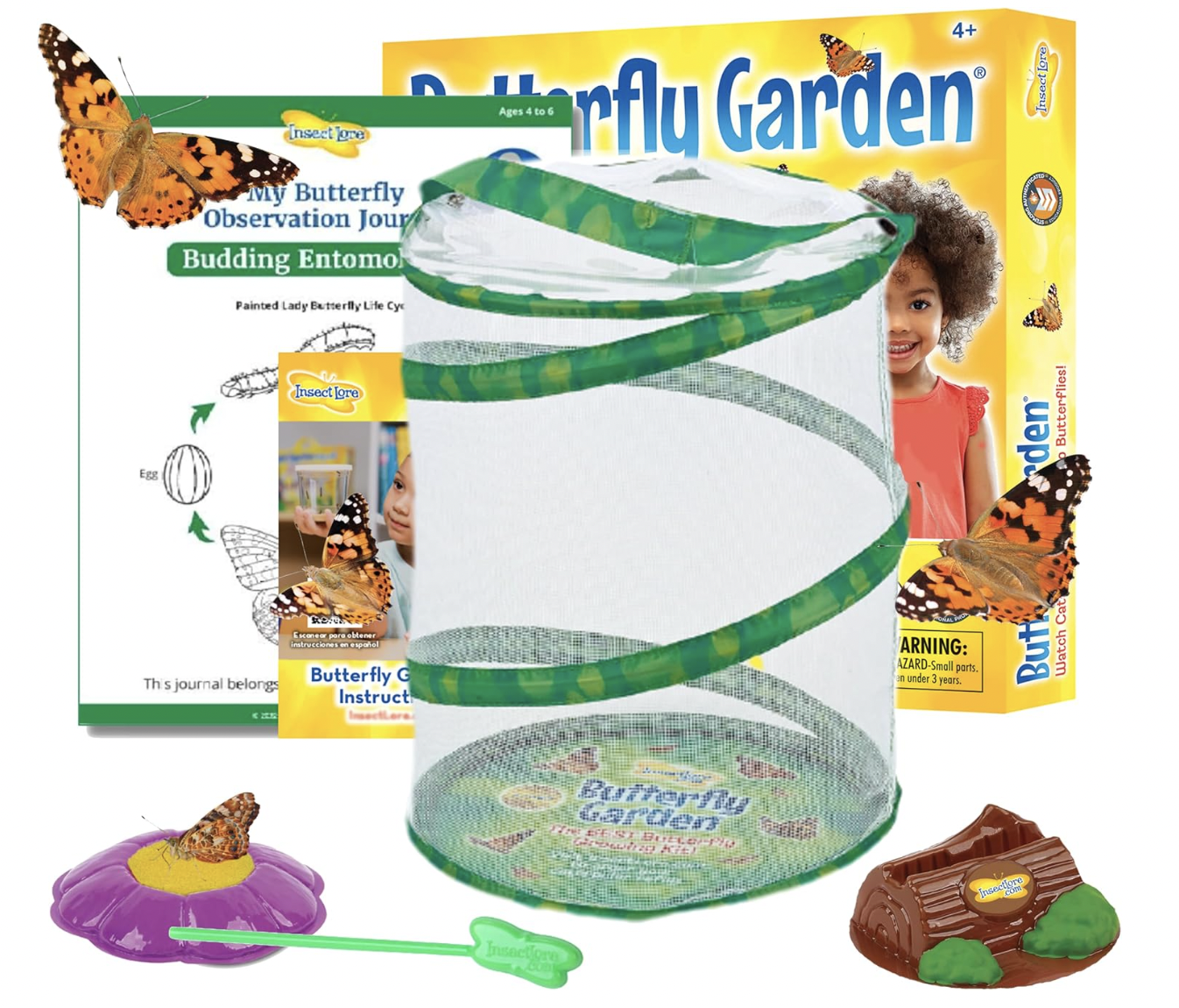 A butterfly garden.