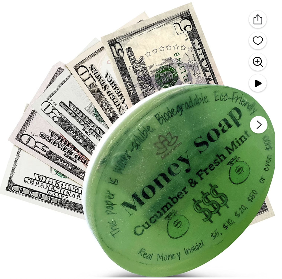 Money Soap Bar