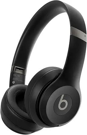 Beats headphones in black.