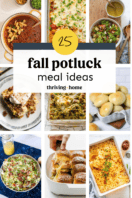 25 Best Fall Potluck Dishes - Thriving Home