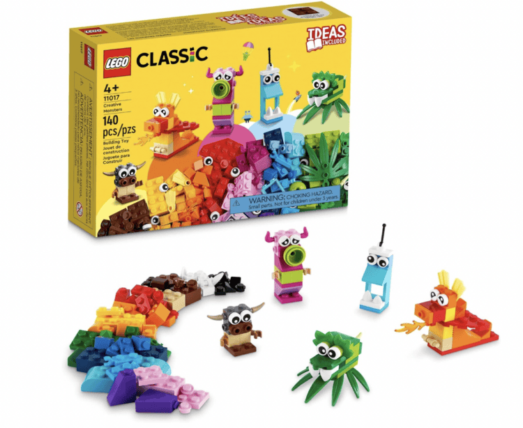 Lego set: 5 mini monsters