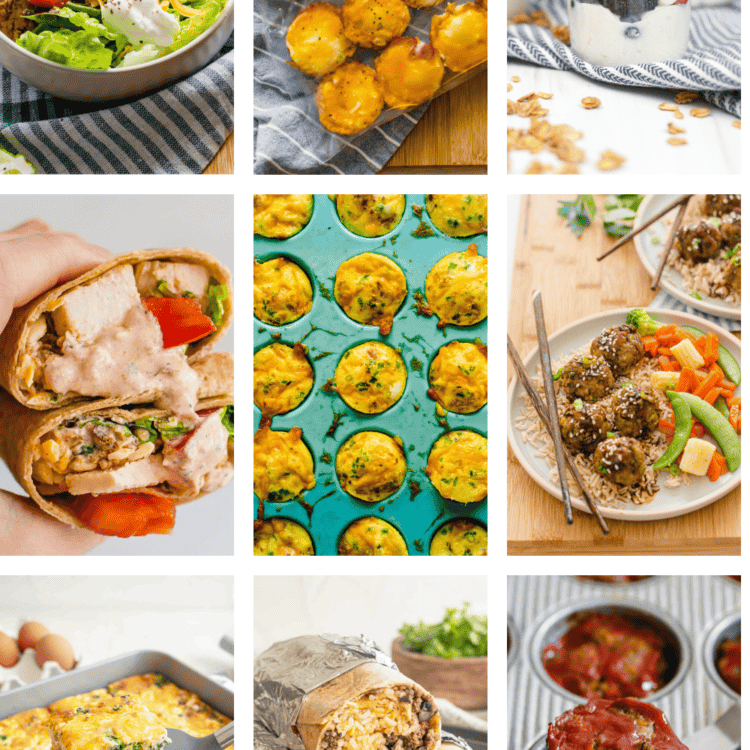 High protein meal prep ideas.