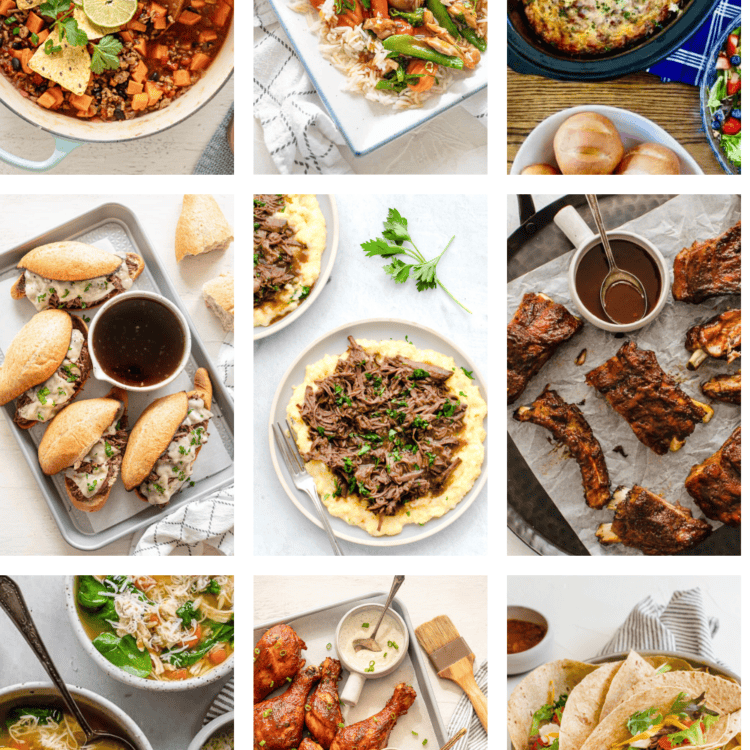 various slow cooker recipes that are high in protein