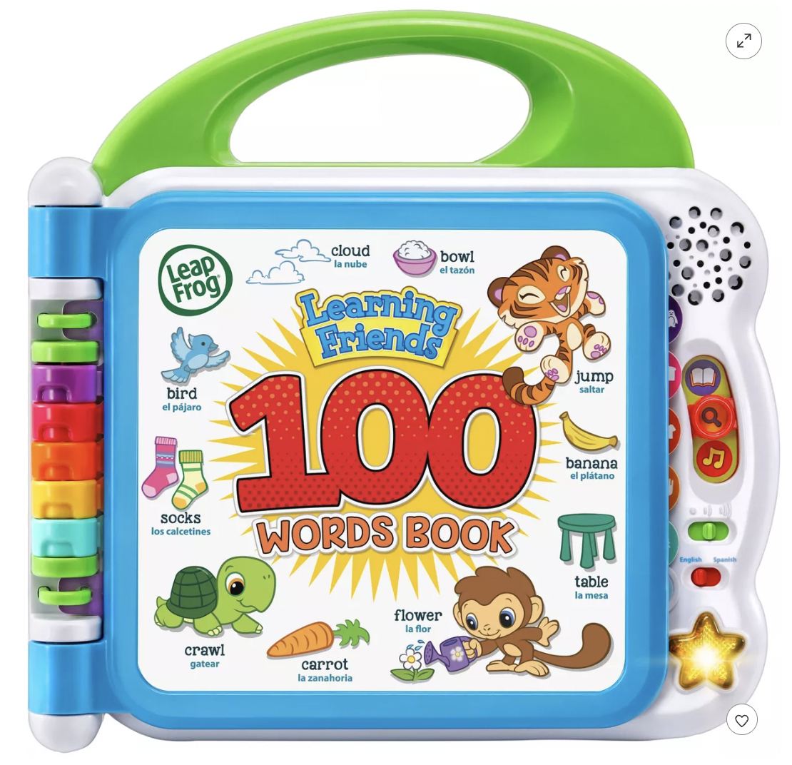 LeapFrog Learning Friends 100 Words Book.