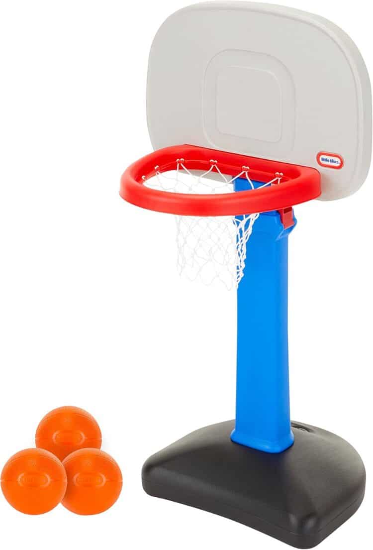 basketball hoop for preschool boys.