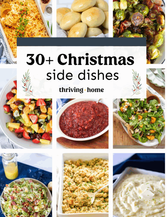 Christmas side dishes.