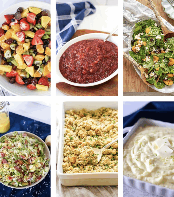 Christmas side dishes Ideas.
