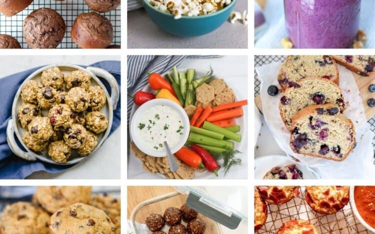 after school snacks.