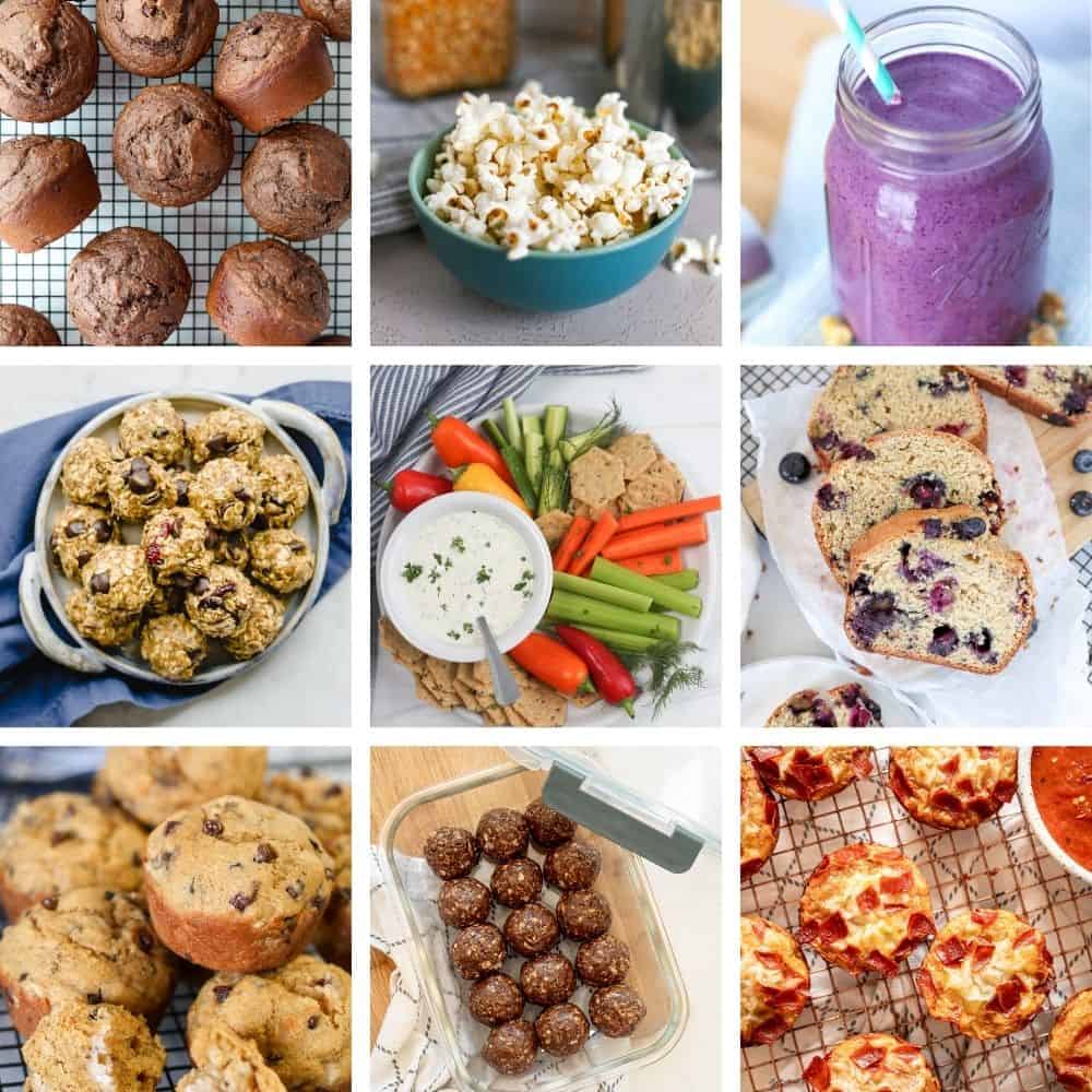 after school snacks.