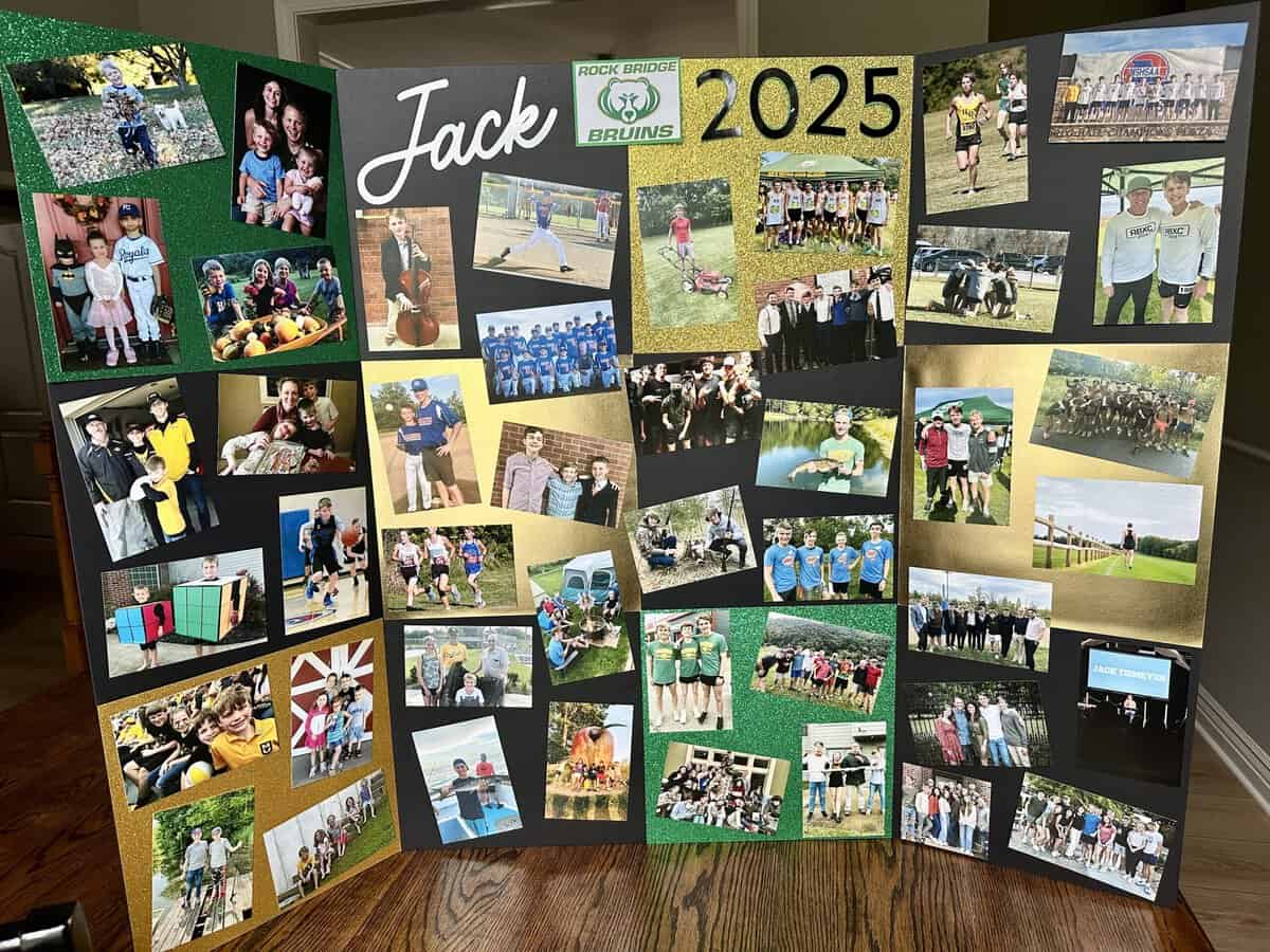 Graduation Party Senior photo Board decoration.